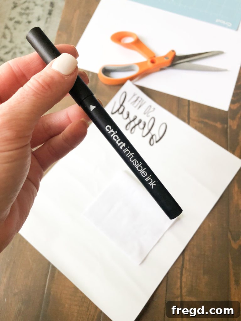 Infusible Ink Prepare To Be Amazed 13 Cricut Maker drawing design with Infusible Ink marker