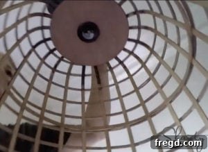 Basket Chandelier Hack