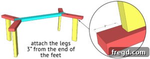 The Shanty Flip Episode 7 19 Legs attached to top base