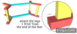 The Shanty Flip Episode 7 20 Bottom base attached to legs