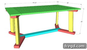 The Shanty Flip Episode 7 22 Sanded coffee table ready for finish