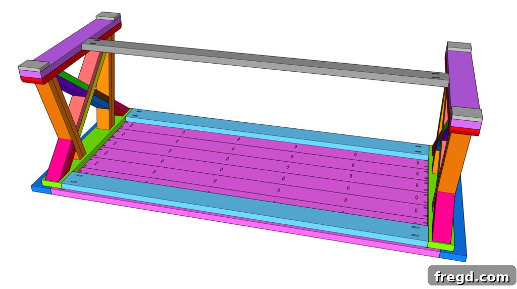 Attaching the tabletop to the base