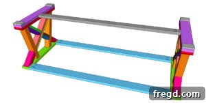 Bottom runner detail