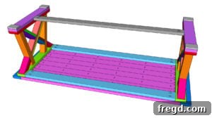 Tabletop attachment from base