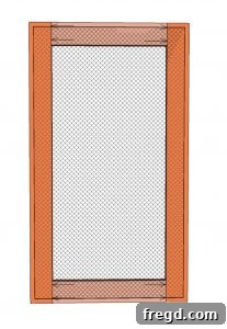 Your DIY Modern Farmhouse Brew Hub 25 Step 10: Building and preparing the cabinet doors, including the mesh inserts.
