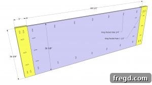 Footboard frame