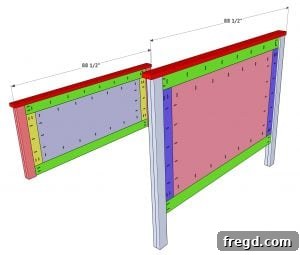 Attaching top trim