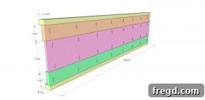 Building the side rails