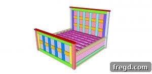 Installing mattress support slats