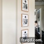 Completed DIY Barnwood Clip Frame