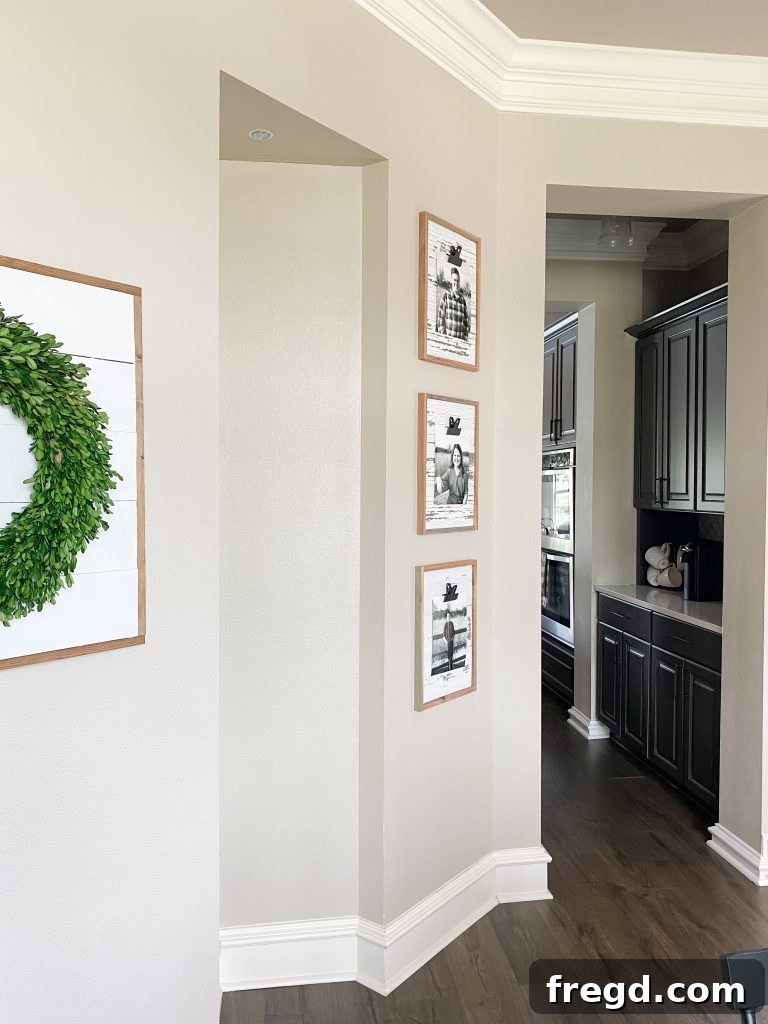 A collection of DIY barnwood clip frames displaying various photos.