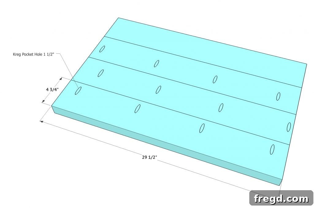 Step 8: Assembling the Nightstand Top