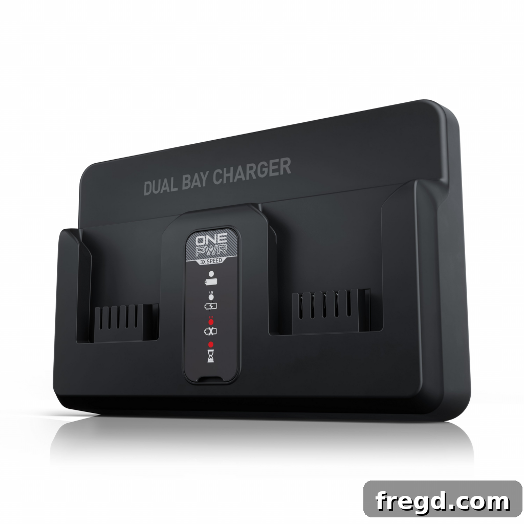 Hoover ONEPWR Dual Bay Battery Charger