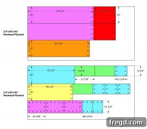Cut List 2 Diagram