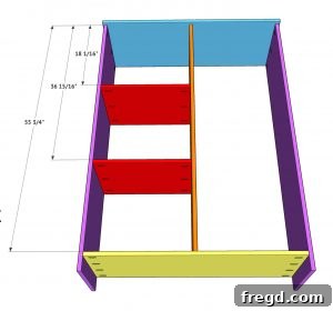 Cabinet Frame Assembly Step 3
