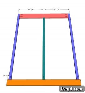 Cabinet Frame Assembly Step 4