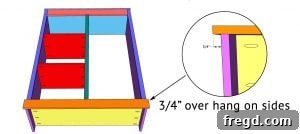 Cabinet Frame Assembly Step 5