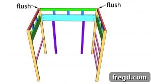 Mount Back and Attach Side Assemblies