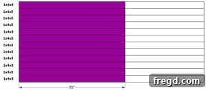 Cut list diagram 3 for DIY loft bed ladder