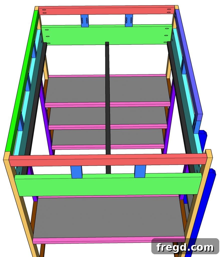 Attaching support cleats for bed slats