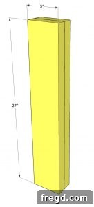 Build Your Own Paneled Farmhouse Dining Table 19 Step 1: Gluing boards for legs