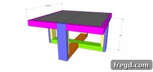 Illustrated step for applying the final finish