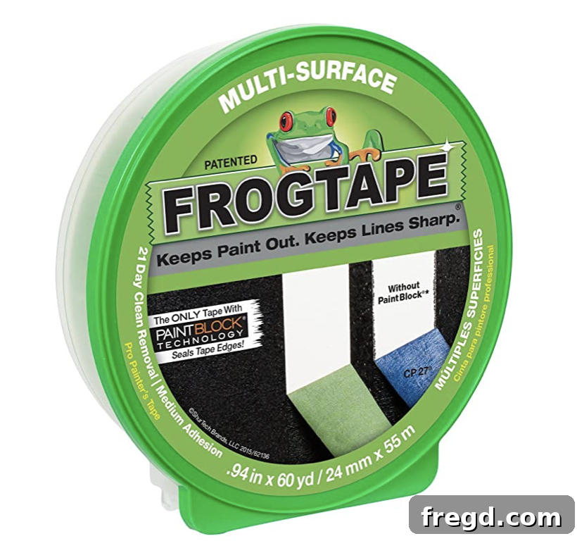 Frog tape for painting