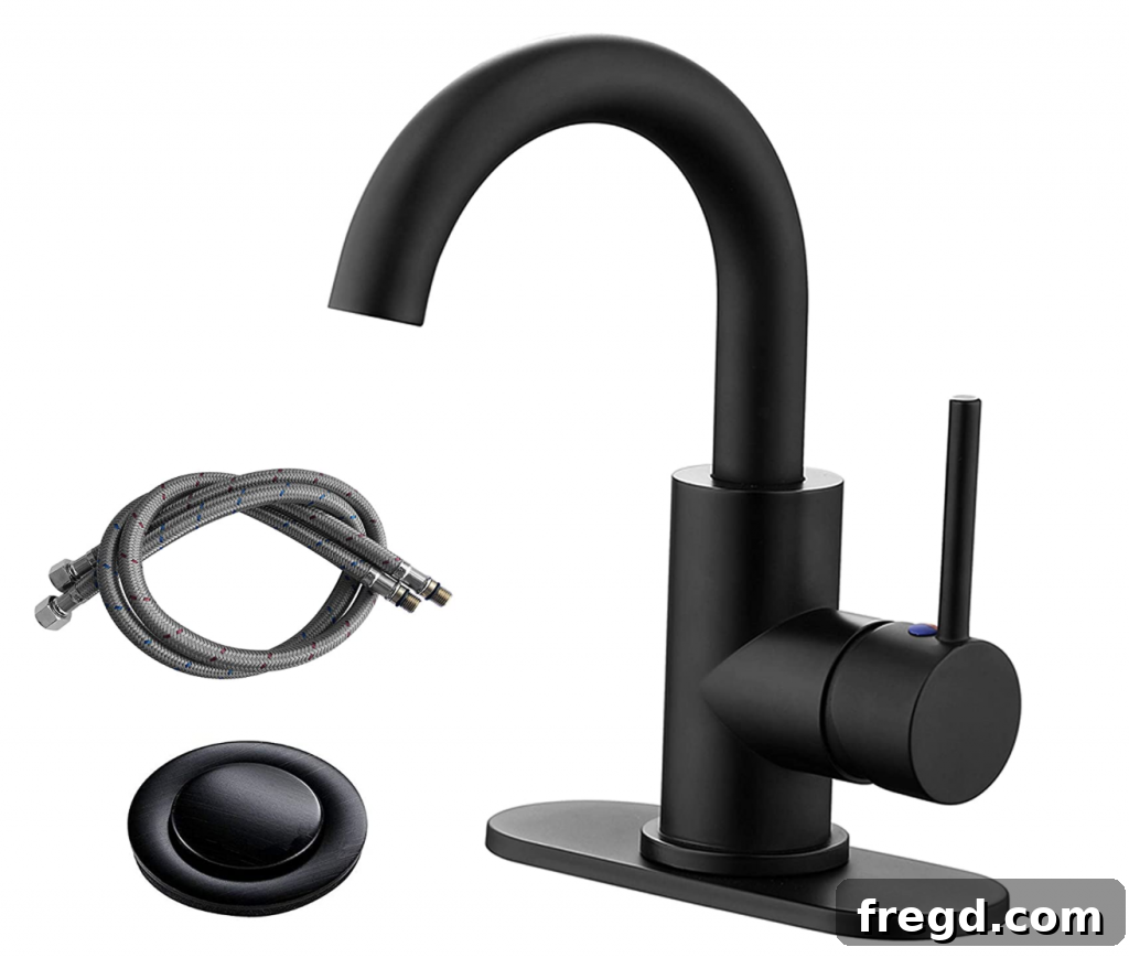 Modern bathroom faucets