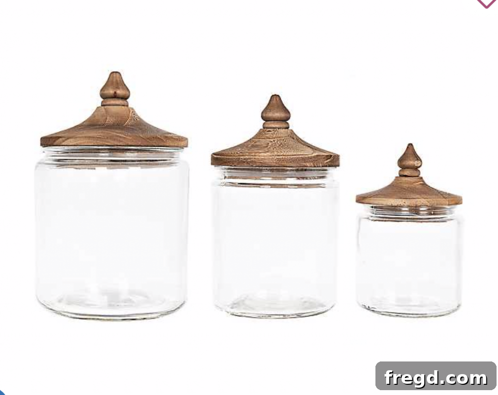 Decorative storage canisters