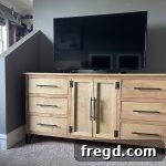 DIY Modern 6 Drawer Dresser