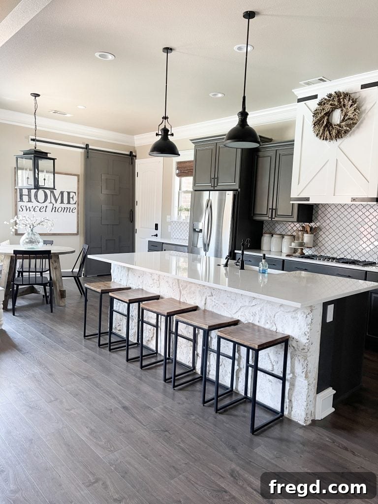 Installing barn door track hardware