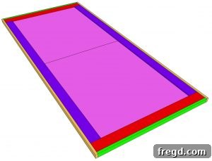 Vertical bender boards step