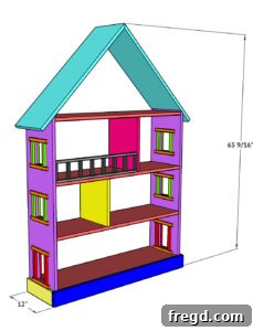 Craft a Charming Dollhouse Book Nook 34 Final step of finishing the dollhouse bookcase with filler, sanding, and paint