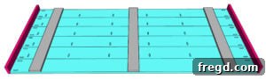 Craft Your Own Canopy Bed 29 Diagram for headboard side trim