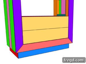 Attaching barnwood drawer faces