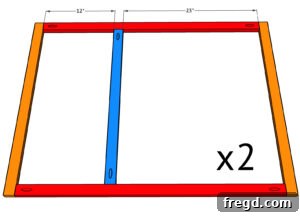 Handmade Craft Storage Cabinet 37 Face Frame Assembly