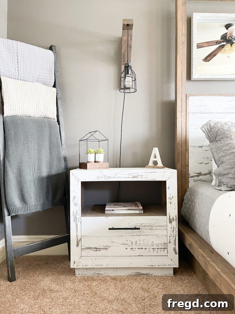 Nightstand with Drawer DIY project by Shanty2chic.