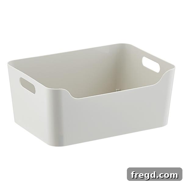 Under Stair Closet Reimagined 6 Stylish storage tubs for organized closet shelves