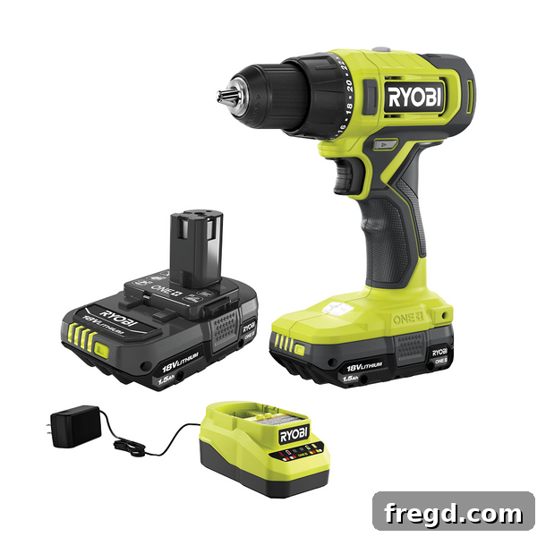 Ryobi 18V Drill/Driver Kit