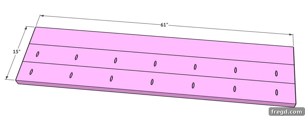 Craft Your Perfect Dresser 18 Ripping 2x6 boards to create a planked dresser top