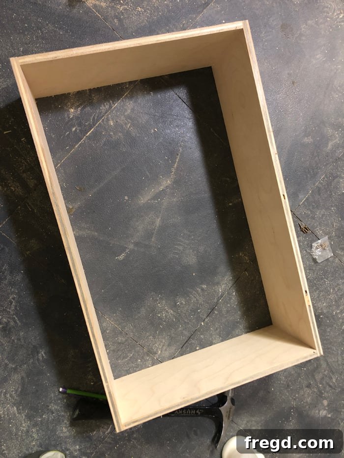 Craft Your Perfect Dresser 22 DIY Modern Farmhouse 6 Drawer Dresser drawer box assembly