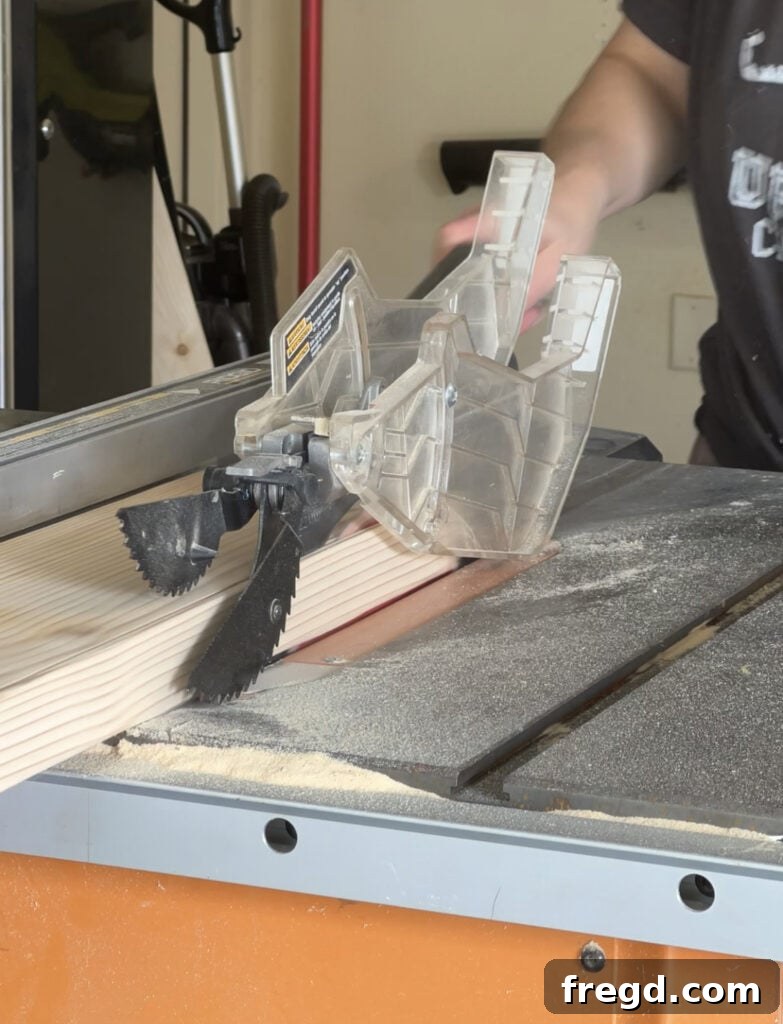 Craft Your Perfect Dresser 5 Assembling front face frame with wood glue and screws