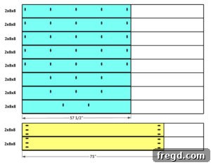 Diagram for Cut List 1