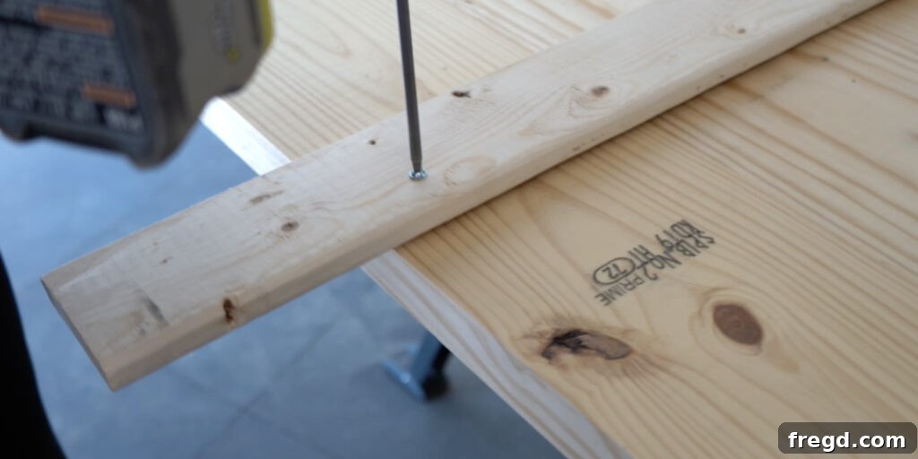 Attaching back supports to the headboard