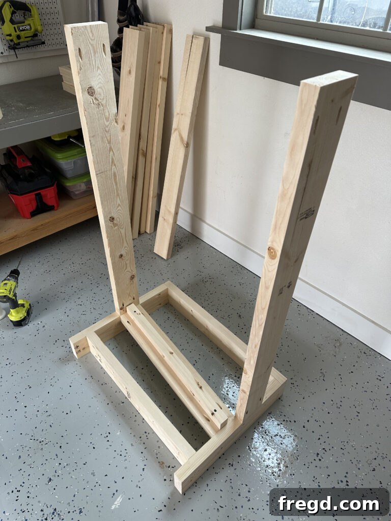 Securing the front runner to the same arm assembly