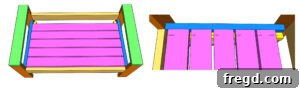 Seat Slat Placement and Attachment