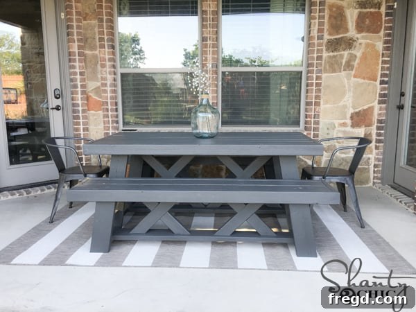 DIY Outdoor Table project by Shanty2Chic