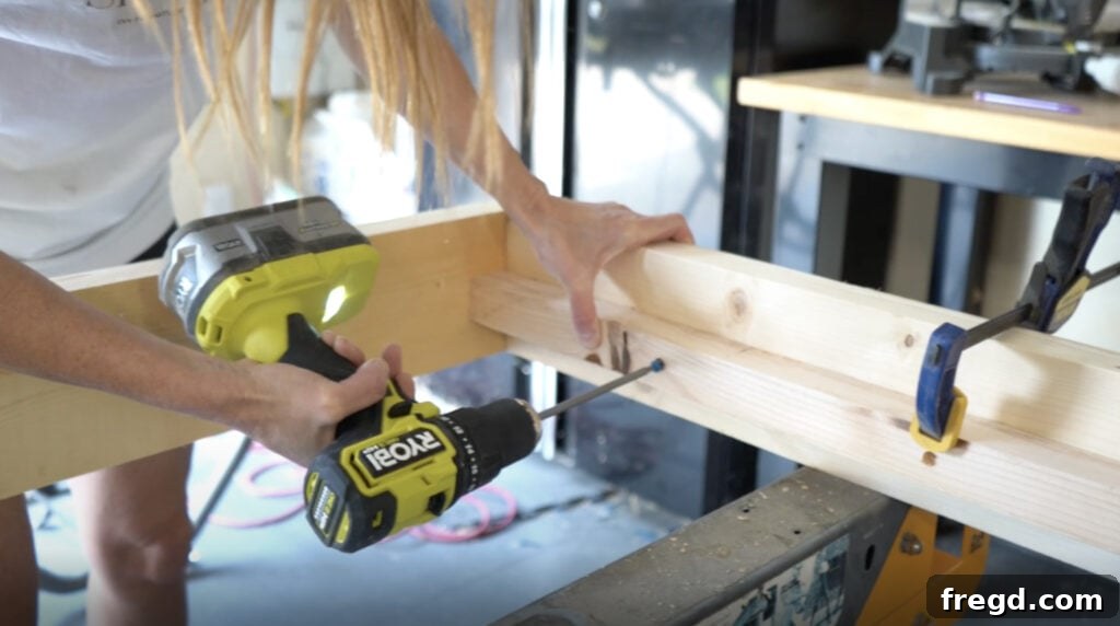 Using Kreg Quick Flip to conceal screw holes for cleats