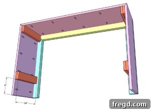 Internal Support Board Step