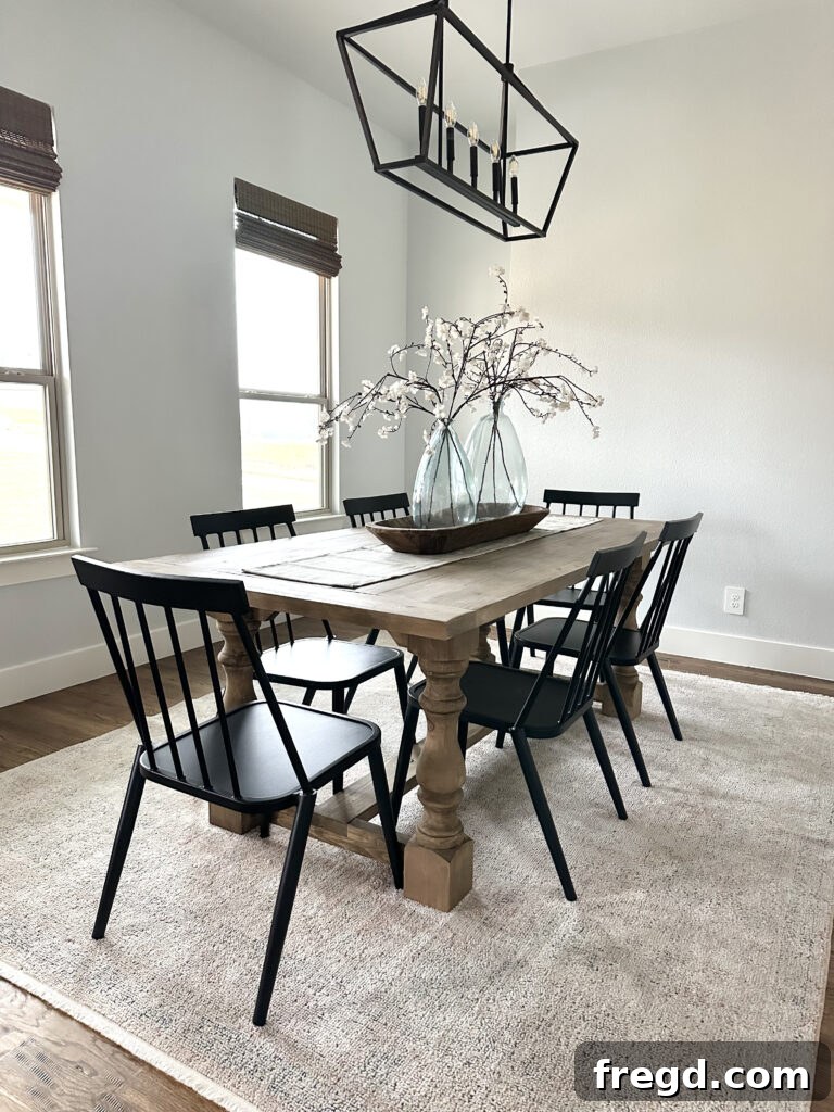 Build Your Own Dining Table with Free DIY Plans 32 Close-up of the stained wood grain and polyurethane finish on the table